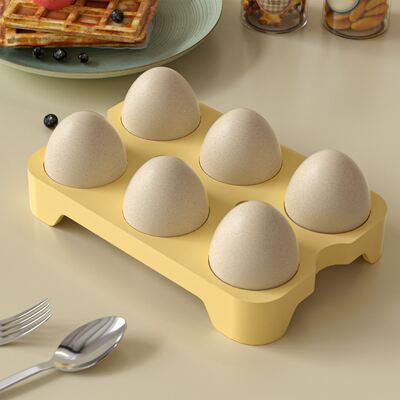 Easter Egg Bracket Ornament Silicone Mold DIY Six Piece Egg Base Drip Plaster Mold