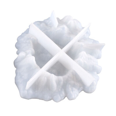 DIY Crystal Dropper Mold Self-made Creative Mountain Ashtray Silicone Mold Manufacturer Direct Sales