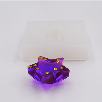 Crystal Resin Pendant Silicone Mold No Sanding DIY Handmade Jewelry Moon Cat Wings Star