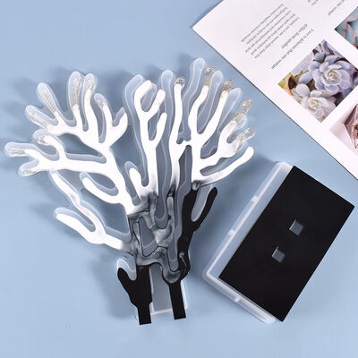 DIY Crystal Dropper Mold, Three Sizes Of Coral Display Table, Coral Base Display Table, Silicone Mold