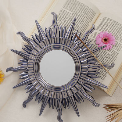 DIY Crystal Resin Drop Glue Solar Mirror, Sun And Moon Mirror, Wall Mural Decoration, Silicone Mold Wholesale