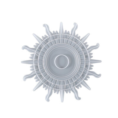DIY Crystal Resin Drop Glue Solar Mirror, Sun And Moon Mirror, Wall Mural Decoration, Silicone Mold Wholesale