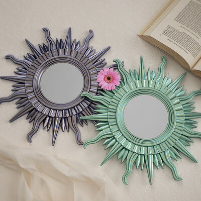 DIY Crystal Resin Drop Glue Solar Mirror, Sun And Moon Mirror, Wall Mural Decoration, Silicone Mold Wholesale