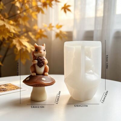 Circular Rotating Striped Candle Silicone Mold DIY Aromatherapy Candle Gypsum Fragrance Stone Pendant Dropping Mold