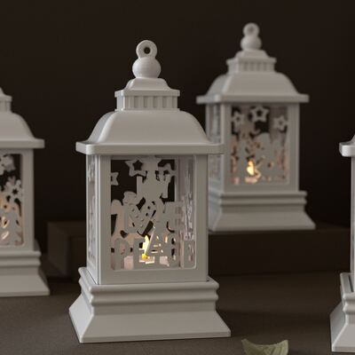DIY Aromatherapy Gypsum Hollowed Christmas Element Sticker Castle House Atmosphere Lamp Candle Stand Silicone Mold