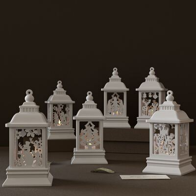 DIY Aromatherapy Gypsum Hollowed Christmas Element Sticker Castle House Atmosphere Lamp Candle Stand Silicone Mold