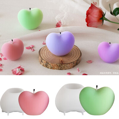 DIY Crystal Dropping Glue 3D Stereoscopic Arc Love Silicone Mold Aromatherapy Candle Gypsum Decoration Film Set
