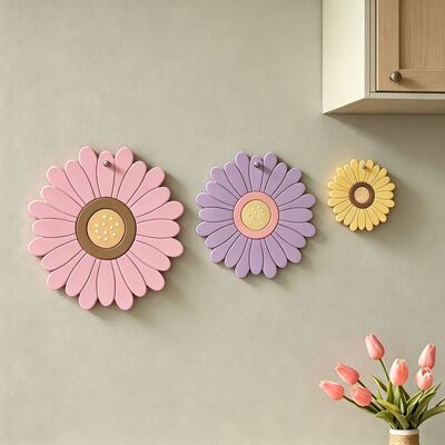 Large, Medium, And Small Perforated Flower Coasters With Silicone Molds, Chrysanthemum Display Tables, Aromatherapy Gypsum Drip Molds