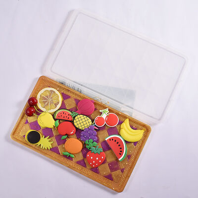 DIY Dropper Tray Mold Rectangular Checkerboard Storage Tray Jewelry Gypsum Plate Silicone Mold