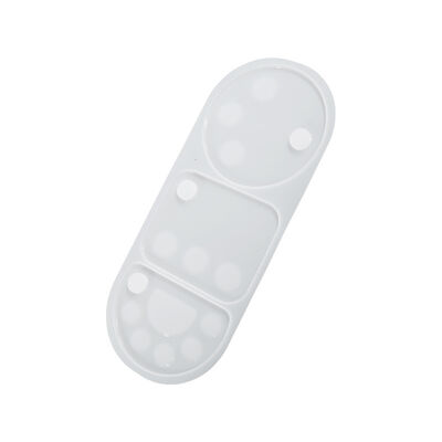 DIY Crystal Dropper Color Palette Mold, Hand Held Color Palette, Grinding Makeup Palette, Makeup Board, Silicone Mold