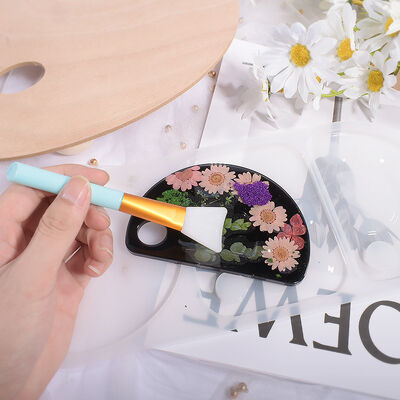 DIY Crystal Dropper Color Palette Mold, Hand Held Color Palette, Grinding Makeup Palette, Makeup Board, Silicone Mold