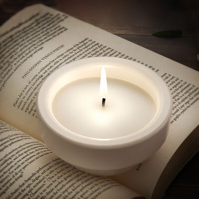 DIY Crystal Dropper Resin Cement Storage Box, Polished Mirror Surface, Circular Gypsum Candle Cup, Silicone Mold