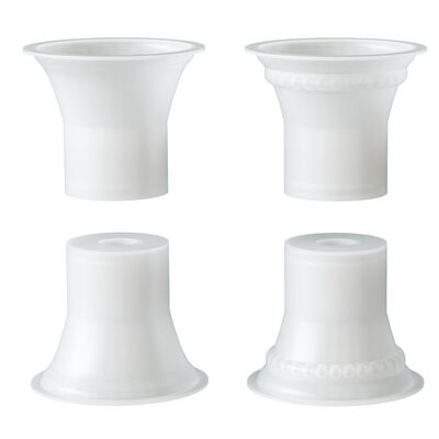 Ins Wind Pearl Edge Candlestick Silicone Mold DIY Aromatherapy Gypsum Cone Candle Base Dropping Mold