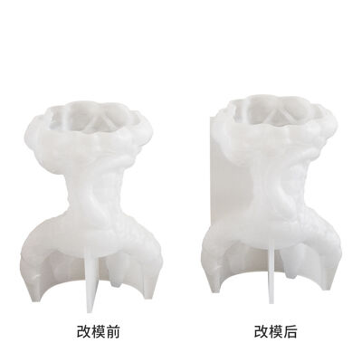 Dropping Resin Skull, Snake Dragon Claw, Eagle Claw, Candle Holder, DIY Gypsum Hand Decoration, Candle Holder, Silicone Mold