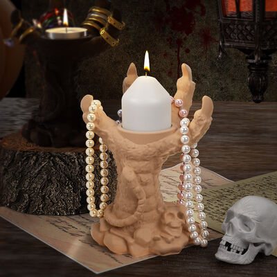 Dropping Resin Skull, Snake Dragon Claw, Eagle Claw, Candle Holder, DIY Gypsum Hand Decoration, Candle Holder, Silicone Mold