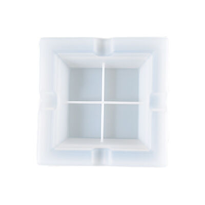 DIY Crystal Resin Ashtray Mold Minimalist Geometric Ashtray Office Storage Box Silicone Mold