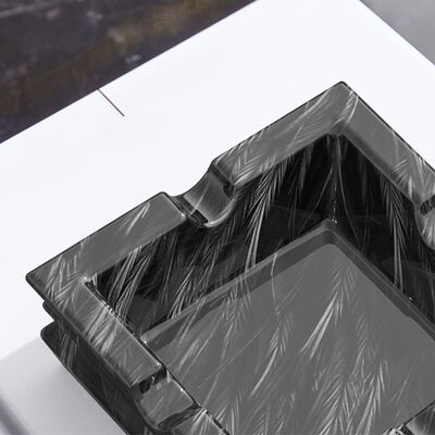 DIY Crystal Resin Ashtray Mold Minimalist Geometric Ashtray Office Storage Box Silicone Mold