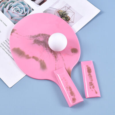 DIY Crystal Dropper Mold, Homemade, Personalized, Good-looking, Table Tennis Racket Silicone Mold, Spot Wholesale