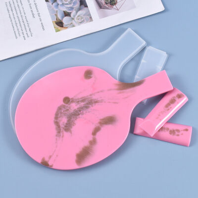 DIY Crystal Dropper Mold, Homemade, Personalized, Good-looking, Table Tennis Racket Silicone Mold, Spot Wholesale