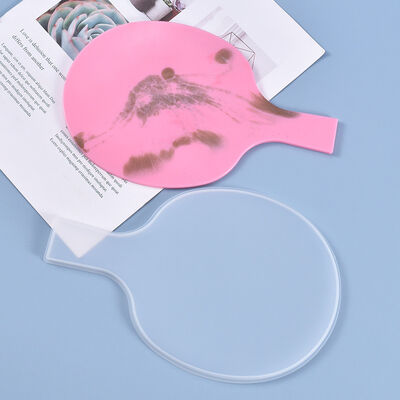 DIY Crystal Dropper Mold, Homemade, Personalized, Good-looking, Table Tennis Racket Silicone Mold, Spot Wholesale