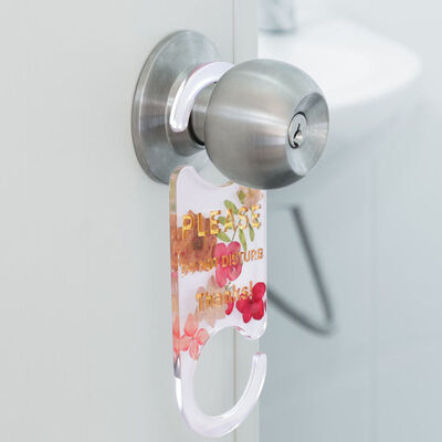 Crystal Dropper Glue DIY Door Handle Hanging Mold Identification Prompt Door Number Do Not Disturb Door Hanging Silicone Mold