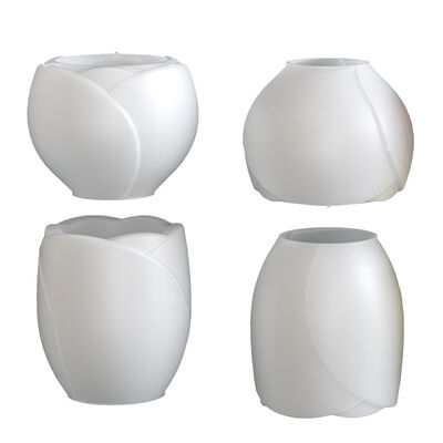 Tulip Flower Vase, Pen Holder, Storage Jar, Silicone Mold, DIY Aromatherapy Gypsum Candle Cup Mold
