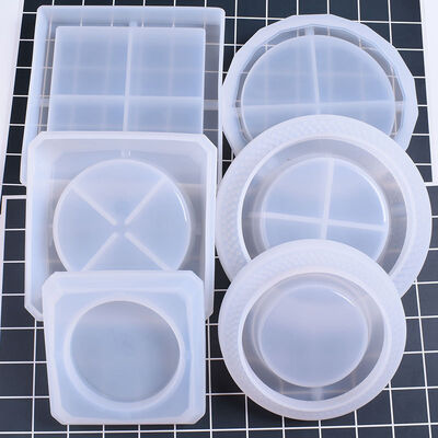 DIY Crystal Dropper Silicone Mold Silicone Dropper Large Ashtray Three-dimensional Square Diamond Bird's Nest Large