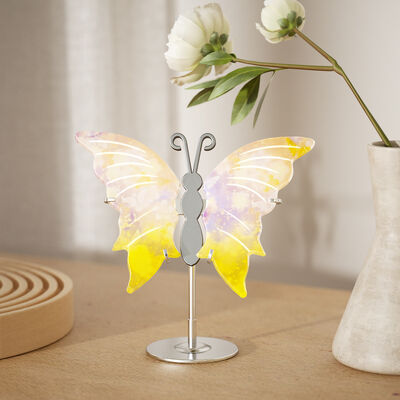 Crystal Dropper Resin Butterfly Wing Decoration DIY Aromatherapy Gypsum Decoration Pendant Silicone Mold
