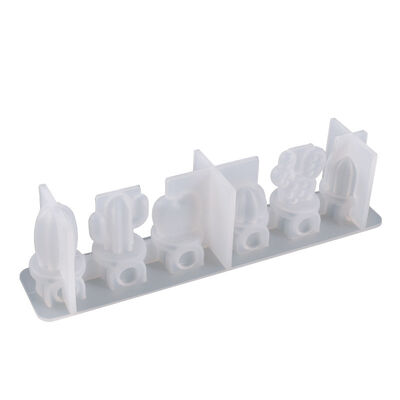 DIY Crystal Dropping Resin Mold Irregular Cactus Refrigerator Adhesive Silicone Mold Source Goods