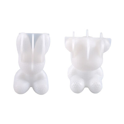 DIY Crystal Dropping Gel Mold Cute 3D Diamond Bear Little Rabbit Platform Silicone Mold
