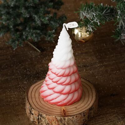 Christmas Tree Candle Silicone Mold DIY Christmas Aromatherapy Party Candle Gypsum Decorative Ornament Silicone Mold