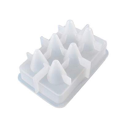 DIY Crystal Dropper Ring Holder Mold, Earring Ring, Keychain, Conical Frame, Silicone Mold
