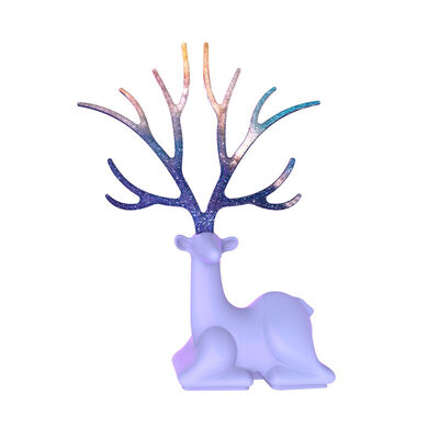 DIY Crystal Dropper Resin Mold, Deer Horn Tree Branch Display Stand, Jewelry Display Table, Silicone Mold