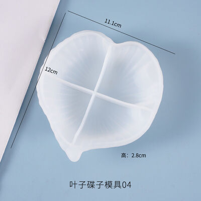 DIY Crystal Dropper Mold, Leaf Dish, Storage Dish, Creative Ornament Silicone Mold