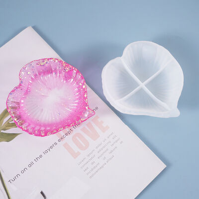 DIY Crystal Dropper Mold, Leaf Dish, Storage Dish, Creative Ornament Silicone Mold