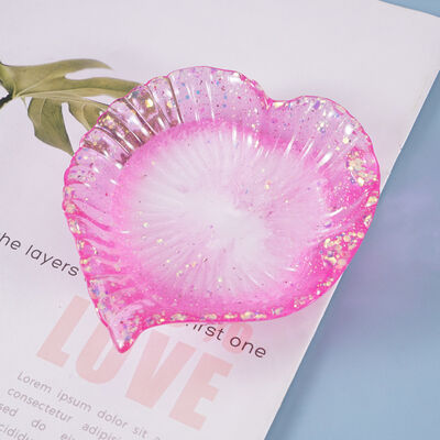 DIY Crystal Dropper Mold, Leaf Dish, Storage Dish, Creative Ornament Silicone Mold