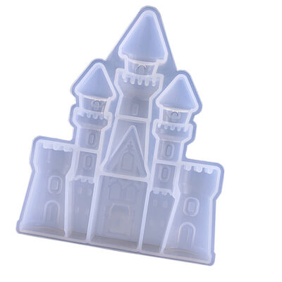 DIY Crystal Dropper AB Glue Dreamy Gorgeous Castle Silicone Mold