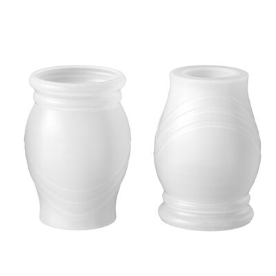Ins Style Roman Vase Silicone Mold Aromatherapy Gypsum Candle Cup Mold Home Soft Decoration DIY Ornament Mold