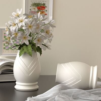 Ins Style Roman Vase Silicone Mold Aromatherapy Gypsum Candle Cup Mold Home Soft Decoration DIY Ornament Mold