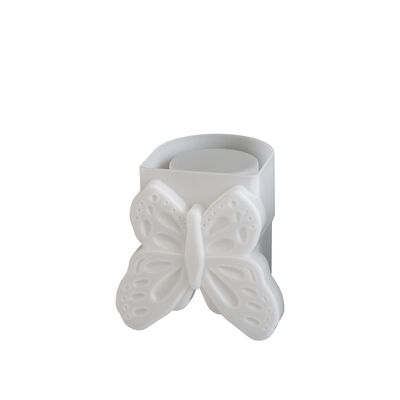 Aromatherapy Gypsum Cement Resin Butterfly Storage Box Silicone Mold DIY Aroma Candle Cup Decoration Mold