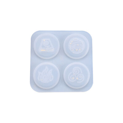 DIY Crystal Dropper Glue Mold, Religious Symbol Hanging Decoration, Token Silicone Mold Manufacturer, Spot Wholesale
