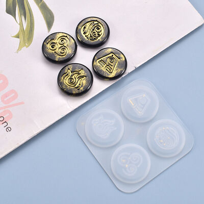 DIY Crystal Dropper Glue Mold, Religious Symbol Hanging Decoration, Token Silicone Mold Manufacturer, Spot Wholesale