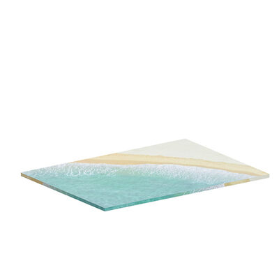 DIY Crystal Dropping Gel Platform Mold Large 26cm Rectangular Platform Tray Rectangular Silicone Mold