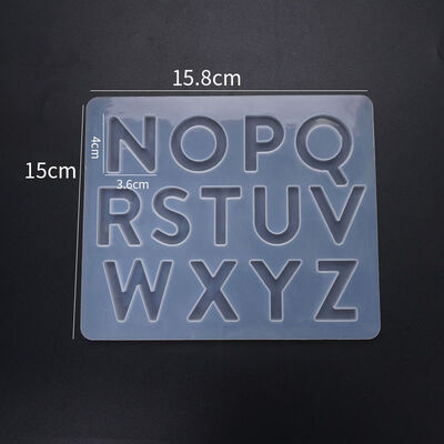 DIY Crystal Dropper Mold, Whole Board Letter Decoration, Pinyin Handmade Jewelry, Silicone Mold