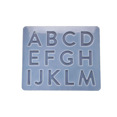 DIY Crystal Dropper Mold, Whole Board Letter Decoration, Pinyin Handmade Jewelry, Silicone Mold