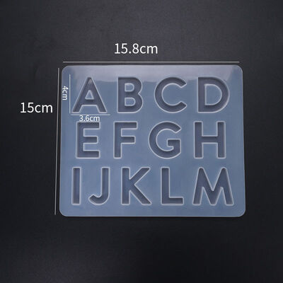DIY Crystal Dropper Mold, Whole Board Letter Decoration, Pinyin Handmade Jewelry, Silicone Mold