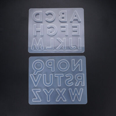DIY Crystal Dropper Mold, Whole Board Letter Decoration, Pinyin Handmade Jewelry, Silicone Mold