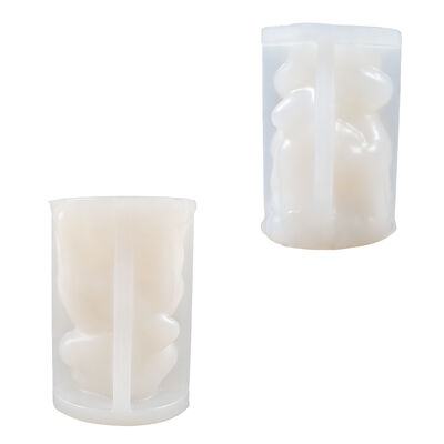 Cross Border Skull Ghost Holding Crow Wizard Candle Silicone Mold DIY Halloween Gypsum Mold