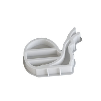 Minimalist Style Aromatherapy Gypsum Snail Storage Rack DIY Doll Accessory Storage Rack Swing Table Silicone Mold