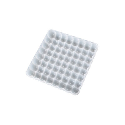 DIY Resin Drip Magic Ball Air Cushion Plaster Pad Grinding Mold Round Bead Cup Pad Display Stand Hanging Tag Silicone Mold